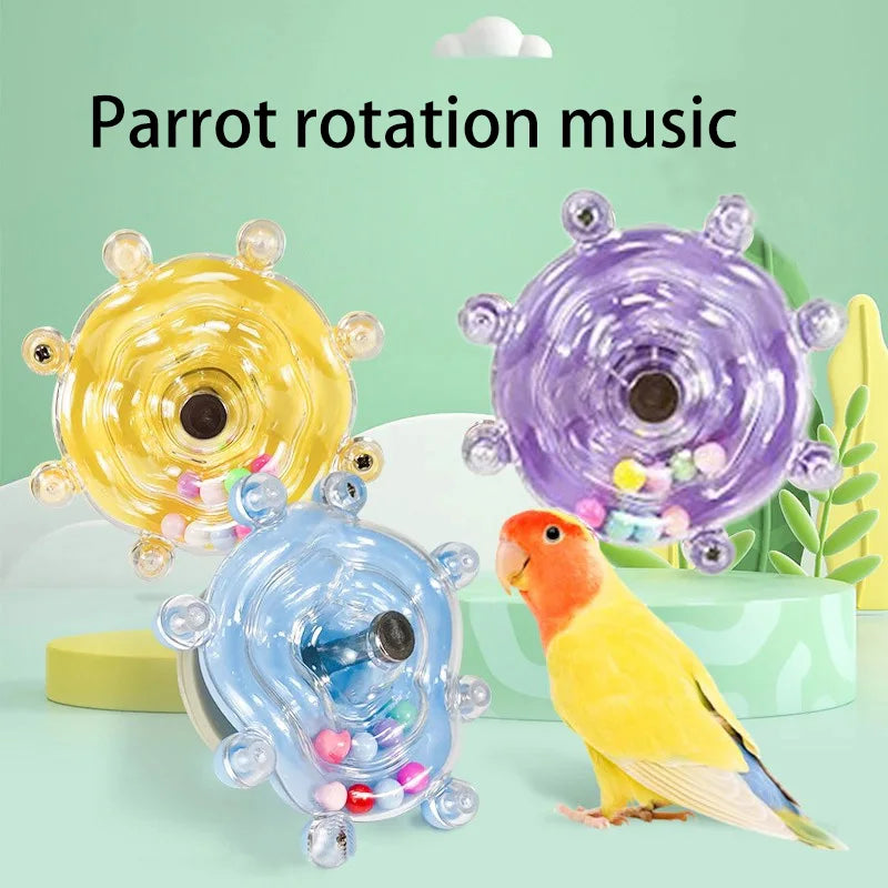 SassBeak Spin & Play Bird Toy