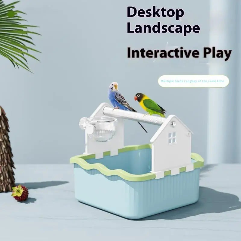 SassBeak CleanPerch Desktop Bird Stand