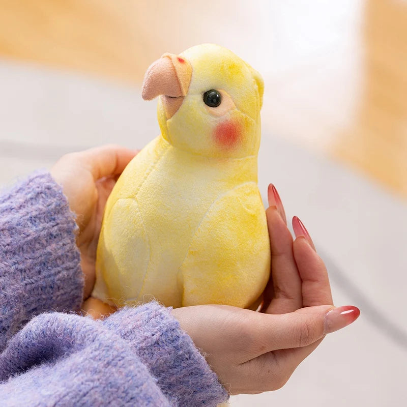SassBeak Kawaii Plush Parrot Buddy 17cm Soft Snuggle Toy