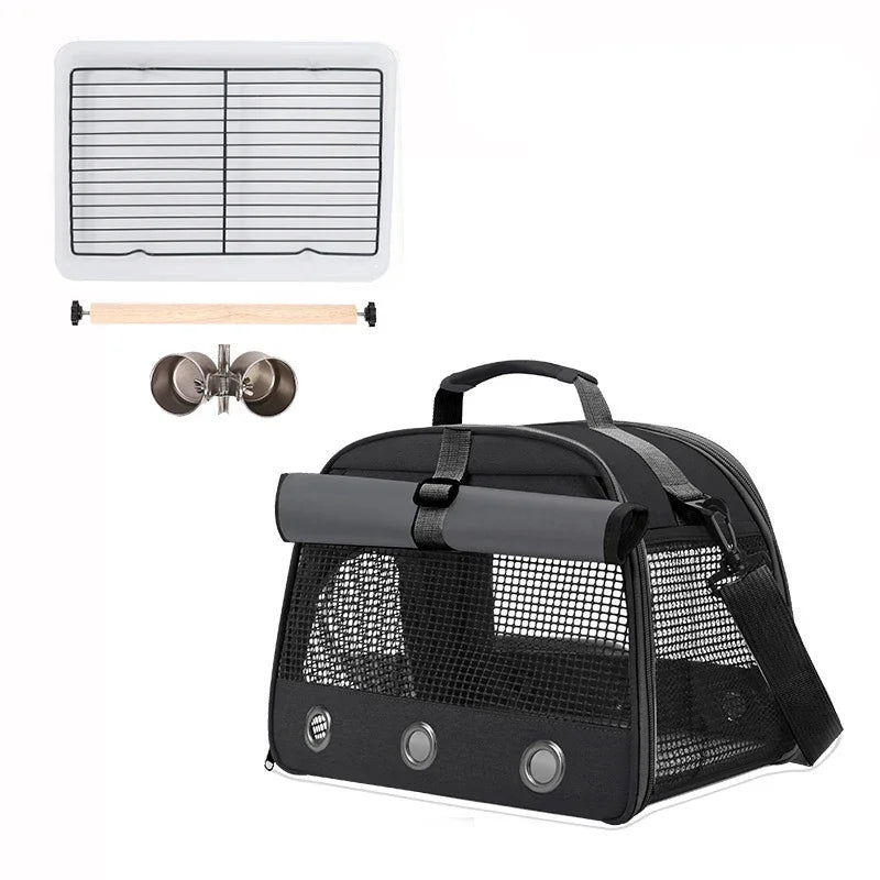BeakSafe Carrier Comfort Travel Carrier for Small Birds