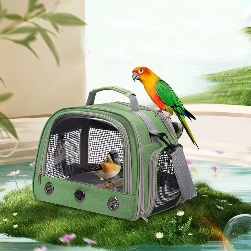 BeakSafe Carrier Comfort Travel Carrier for Small Birds
