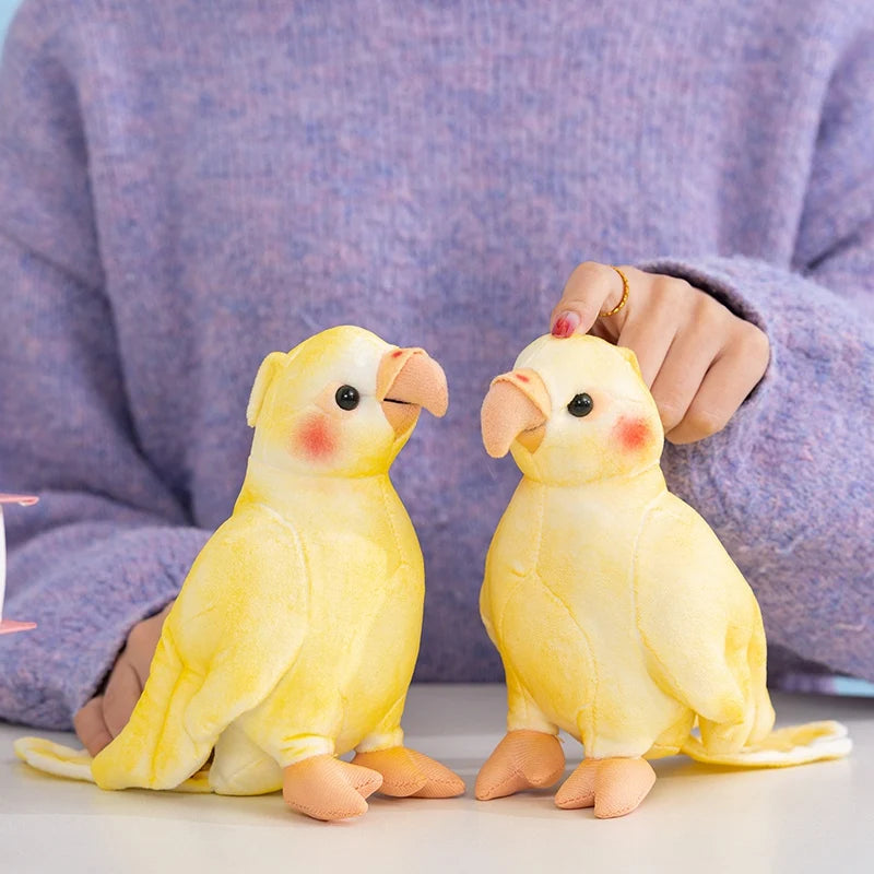 SassBeak Kawaii Plush Parrot Buddy 17cm Soft Snuggle Toy
