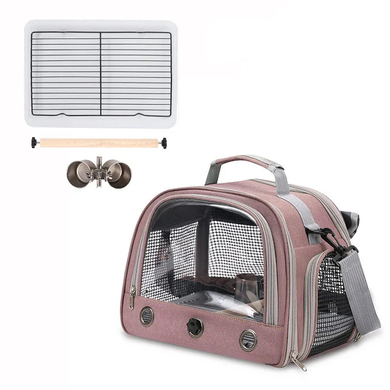 BeakSafe Carrier Comfort Travel Carrier for Small Birds