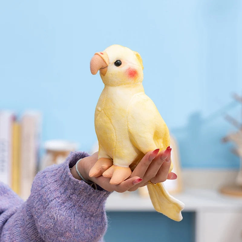SassBeak Kawaii Plush Parrot Buddy 17cm Soft Snuggle Toy
