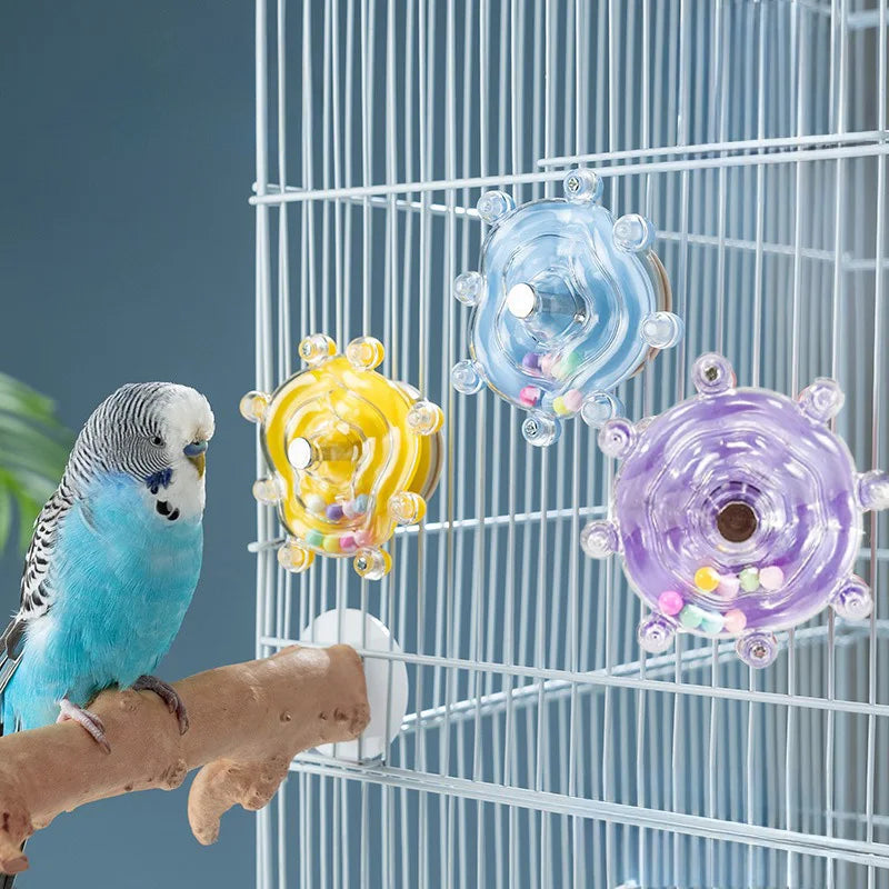 SassBeak Spin & Play Bird Toy