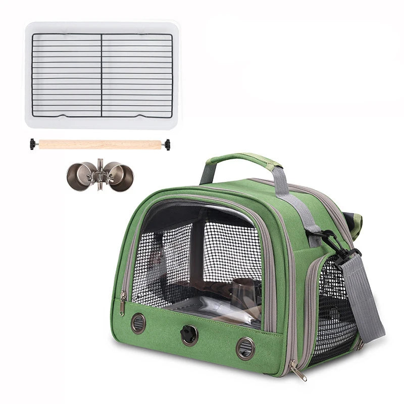 BeakSafe Carrier Comfort Travel Carrier for Small Birds