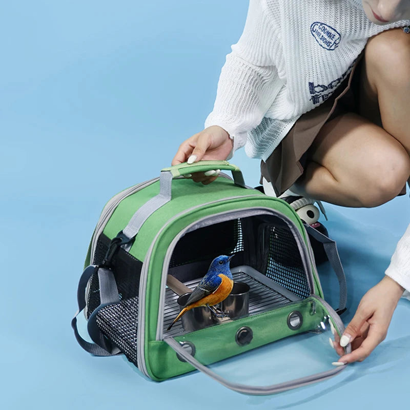 BeakSafe Carrier Comfort Travel Carrier for Small Birds