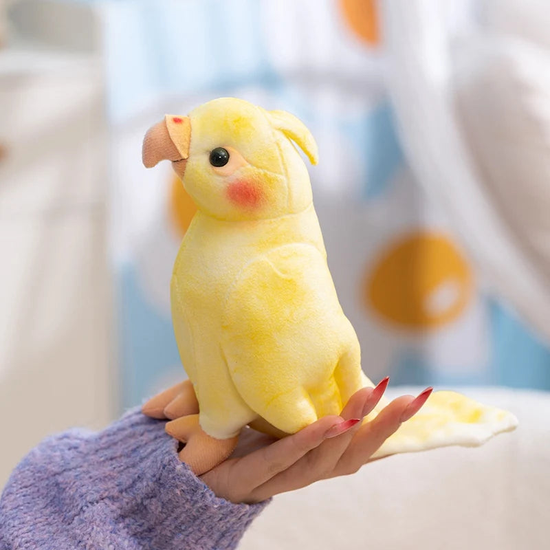 SassBeak Kawaii Plush Parrot Buddy 17cm Soft Snuggle Toy